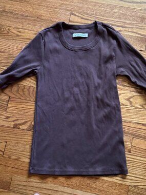 Outerknown ribbed t-shirt, Size Small